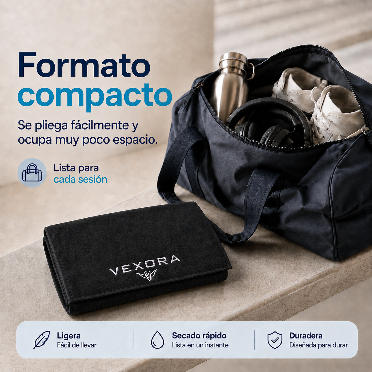 Vexora — Hooded Sports Towel