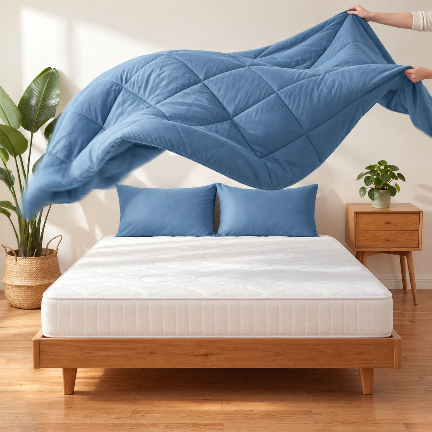 Haz la cama en 10 segundos.