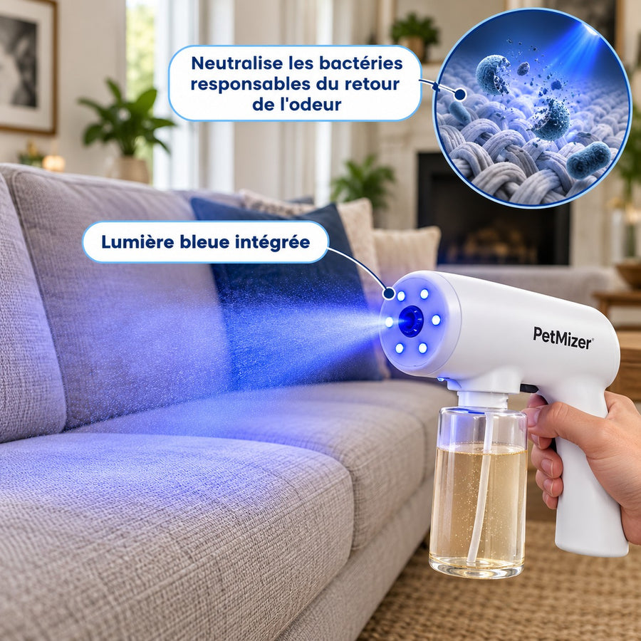 PetMizer built-in blue light